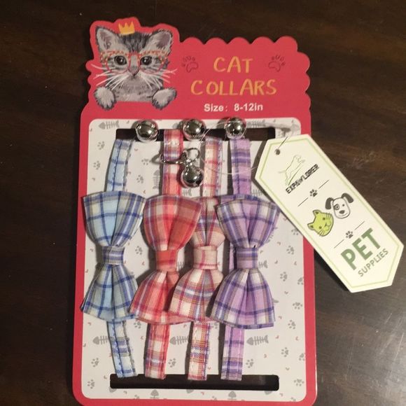 Cat Collars Size 8-12 inches NWT - Picture 1 of 6